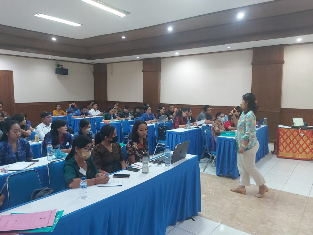 Diklat Pendampingan Belajar Bagi Siswa Berkebutuhan Khusus Pada Sekolah Dasar di Kabupaten Badung